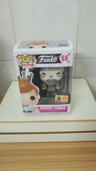 

funko pop vinyl figure freddy funko pennywise sdcc 2018 le4000 halloween toys for kids