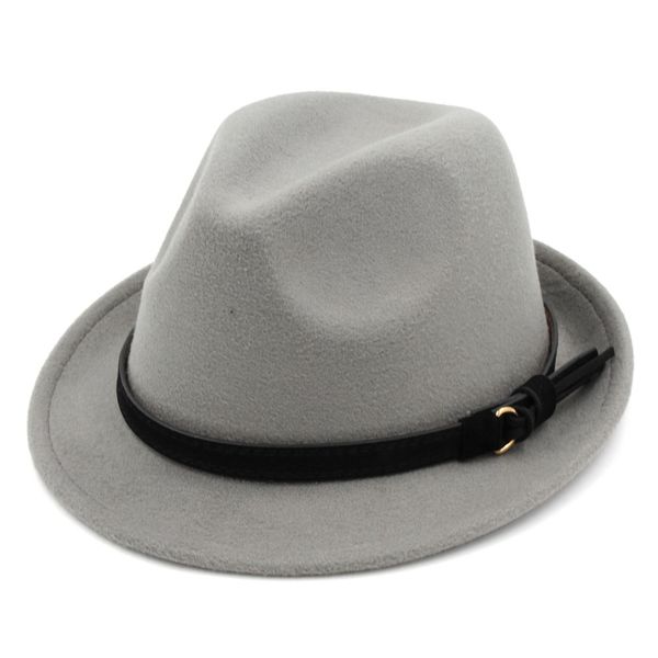 

новый модный мужчин, женщин шерсти смесь fedora трилби cap открытый осень зима гангстера кепка джентльмен шляпа джаз, Blue;gray