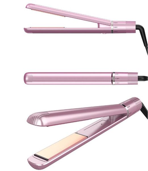 2 In 1 Professional Hair Curler Straightener Rotating Anti Winding