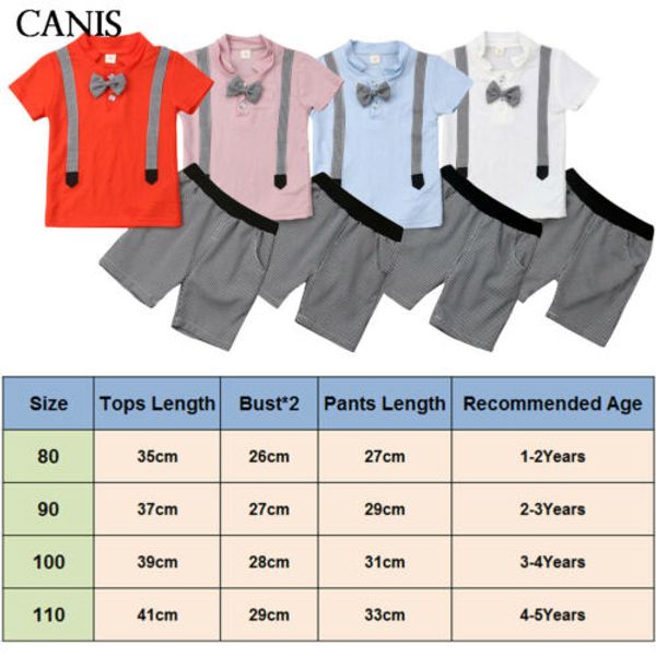 

newborn toddler infant baby boy girls clothing t-shirt +short outfits set, White