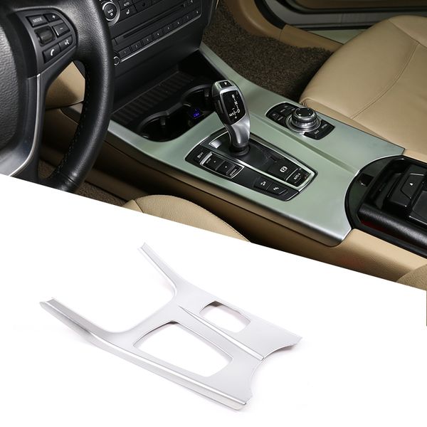 

abs chrome gear shift knob panel trim cover for x3 f25 x4 f26 2011-2017 car accessories