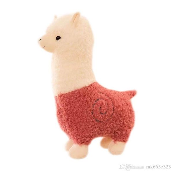 

Stuffed rainbow alpaca plu h toy cute llama alpaca o tuffed animal toy for baby girl boy kid birthday gift 28cm
