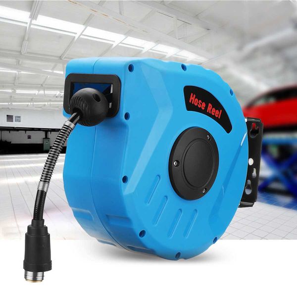 1 4 10m 12m 260psi Air Hose Reel Rotation Wall Mount Compressor Retractable Auto Rewind For Car Beauty Care Products
