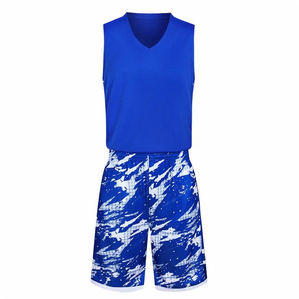 

custom shop basketball jerseys customized basketball apparel sets with shorts clothing uniforms kits sports design mens basketball h09-4, Blue;black