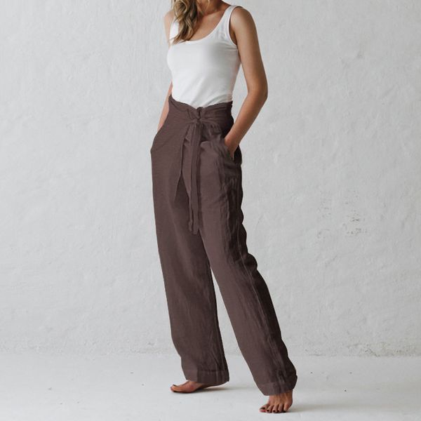 Compre Pantalones De Mujer 2019 Pantalones Anchos De Verano