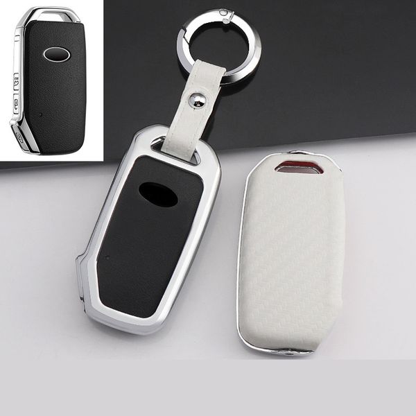 

car key case zinc alloy for kia cerato sportage ceed sorento k900 stinger 2017 2018 2019 3 buttons keyring keychain accessorie