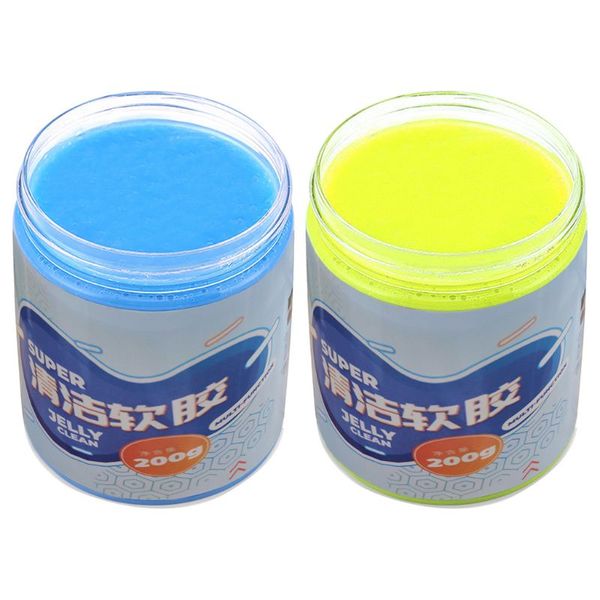 

car cleaning glue slime cup holders sticky 160g/200g jelly gel compound dust wiper cleaner a0ne