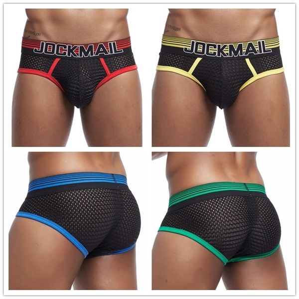 

men's underwear elastic waist nylon pants trunks boxer shorts, Black;white