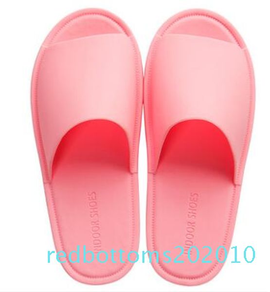 

2018 341 10 indoor trendy yellow black red lightweight men shoes solid color big size classic slipper r10