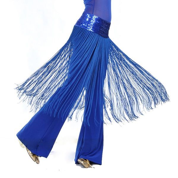 

*fashion vestidos brilliant belly latin dance fringe tassel hip scarf belt hip skirt stage & dance wear, Black;red