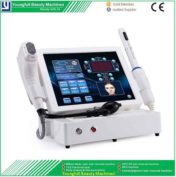 

hifu machine facelift skin tightening vaginal smoothing fat reduction salon equipment for face and body with 8 cartridges selectable