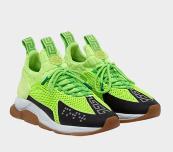 

Chain reaction ca ual de igner neaker port fa hion ca ual hoe trainer lightweight link embo ed ole with du t bag 10