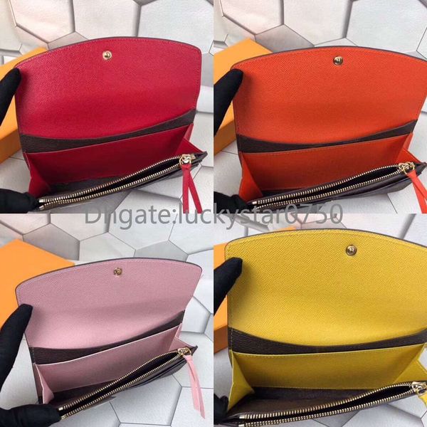 

бесплатная доставка оптовый классического дизайнер длинный бумажник для женщин многоцветного дизайнера монет пакет кошелек карты оригинально, Red;black