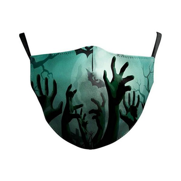 

skull animal lion cartoon print face masks mouth reusable washable fabric mask protective pm 2.5 dust masks