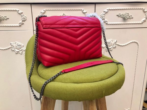 

19ss женщины сумочка 2019 новый корейский мода повседневная плед цепи плеча сумка известный классический отруби дизайнеры crossbody сумка