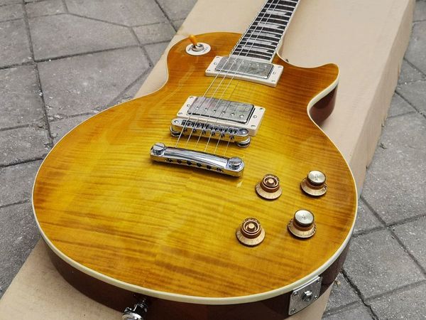 

gary moore guitar, lemon burst, custom guitars
