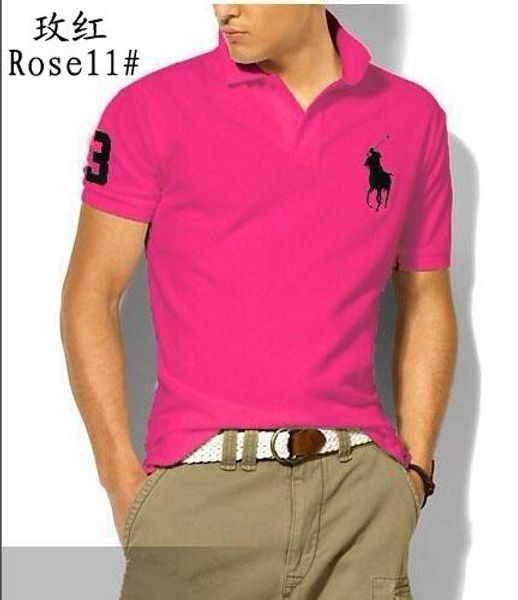 

2019 Дизайнерский бренд мужская футболка с отворотом хлопка с коротким рукавом Сво