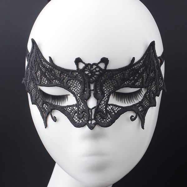 

lace ball mask secret party eyes decoration hollow bat shape elastic party mask funny birthday gift mjt020