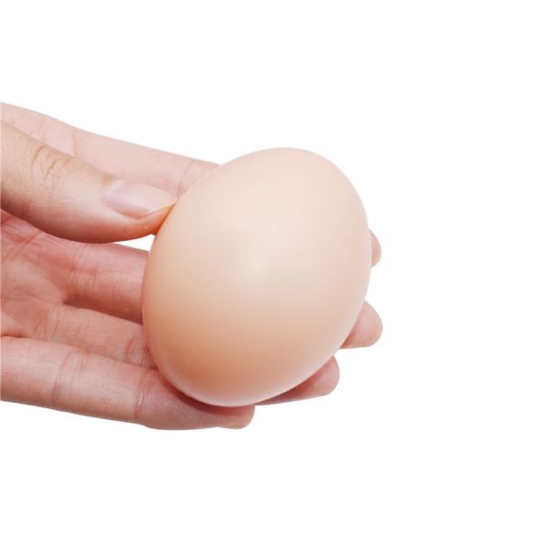

100 pcs hen hatching chicks guiding hens into hatchery colored eggs hand painted toy egg simulation fake egg size about 55*43mm other pet su
