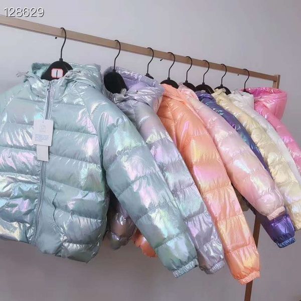 

children's bright children's bright down jacket down jacket, Blue;gray