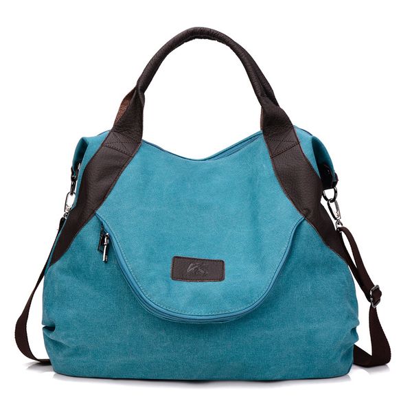 

2020 fashion new retro canvas women crossbody shoulder purse handbag large capacity luxury ladies girls messenger hand bag for womens