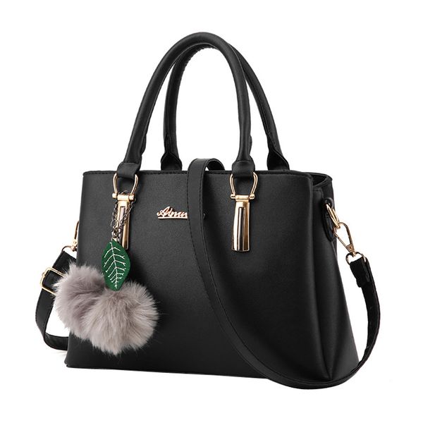 

bags for women luxury leather fake designer handbag with hairball new sell fashion handbag bag women crossbody bags #t