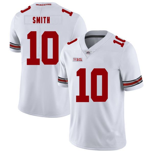 

troy smith stitched youth ohio state buckeyes tyquan lewis white black red kids ncaa college jersey