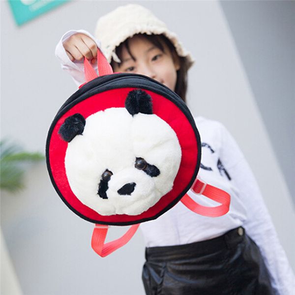 

красиво оформленный рюкзак творческий мультфильм панда детский рюкзак детский сад плюшевый пакет милая кукла детская игрушка