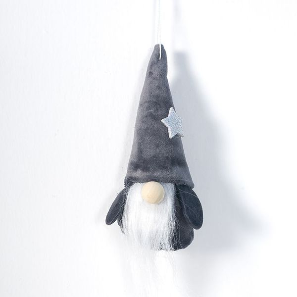 

santa claus decoration doll christmas tree hanging ornament wine bottle set wine bottle cover diy decoration supplies