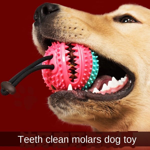 

dog toy food rubber molar bite-resistant bell sound supplies pet dog toy food ball rubber molar bite-resistant bell sound ball pet supplies