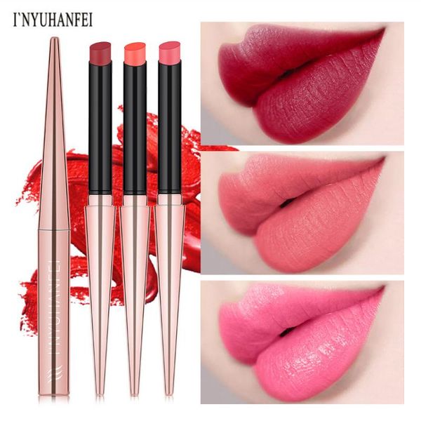

makeup matte lipstick long-lasting masmoky cosmetics lip stick lips make up tint nutritious lip waterproof mate batom