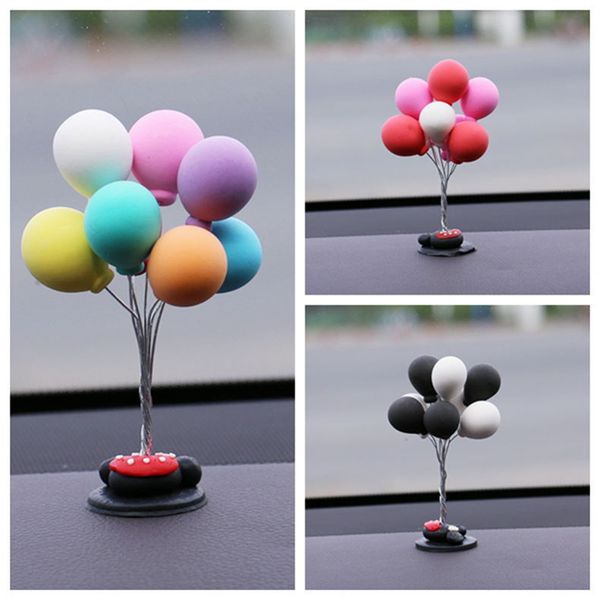 Creative Cartoon Cute Balloon Decoration Car Ornaments Auto Home