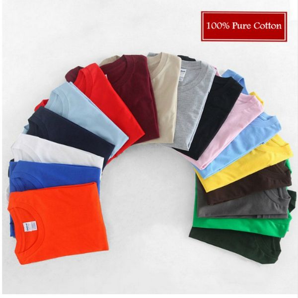 

2019 new solid color t shirt mens black and white 100% cotton t-shirts summer skateboard tee boy skate tshirt european size, White;black