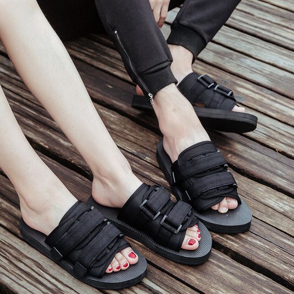 

men hollow out scuffs street style roman 50% casual sandals monk-straps women black foothold fashion summer beach babouche