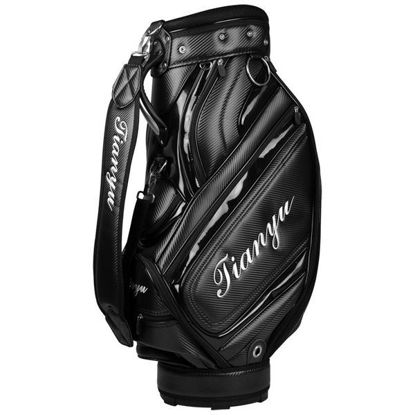 

waterproof complete golf set stand bag mens anti-friction golf caddy bag cart staff package d0643