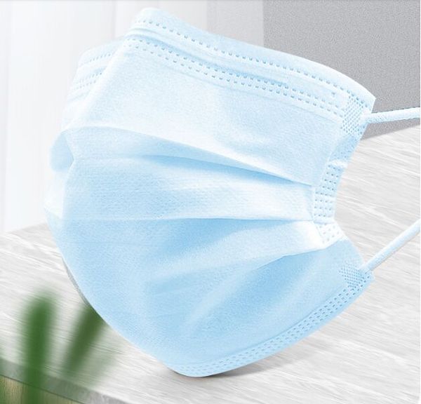 

in stock disposable face mask non woven face masks 3 layer anti-dust waterproof dust air pollution protection n95 dhl shipping