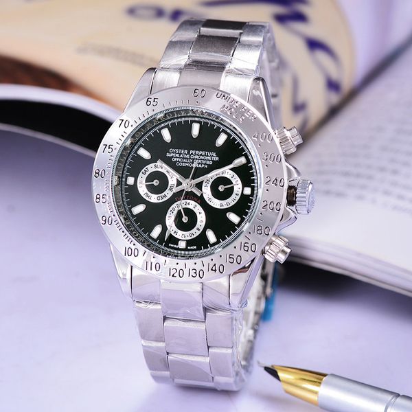 

2019 мужские часы автоматические All Subdials Work новый день дата модный бренд наручные часы мужские механические часы black bay tag Золотой браслет часы