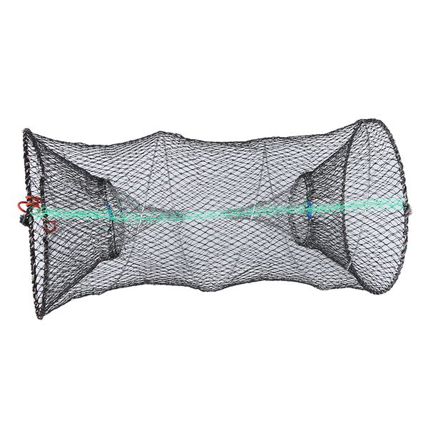 

lobster crab crawfish shrimp trap cage fishing keep net black #8