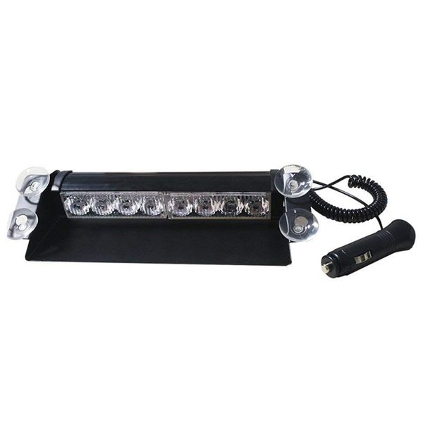 

12v 8 led car strobe warning light firemen led flashing emergency signal lights fog lamp