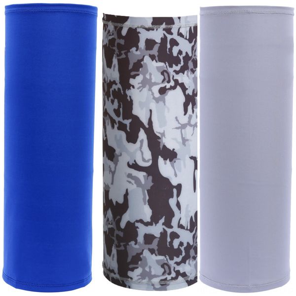 

wbtfr face neck mask cover tube head bandana men scarf guard bandana scarf headband for women headband boys girls, Black