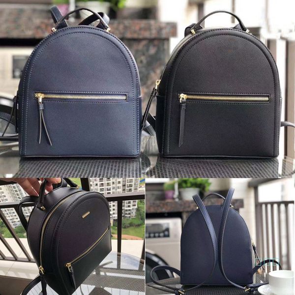 

2019 mini backpack pu leather designer portable shoulder bag students women school book bag outdoor travel storage bags daypack b72404