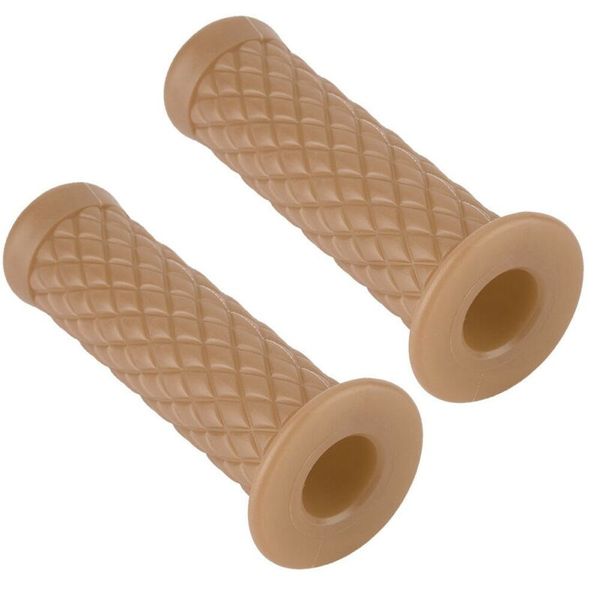

2pcs motorcycle 22mm rubber handlebar hand grip cover set kit for