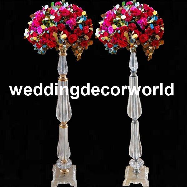Wedding Metal Acrylic Flower Arrangement Stand Popular Acrylic
