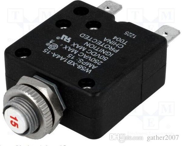 CIR BRKR realmente 15A 250VAC 50VDC