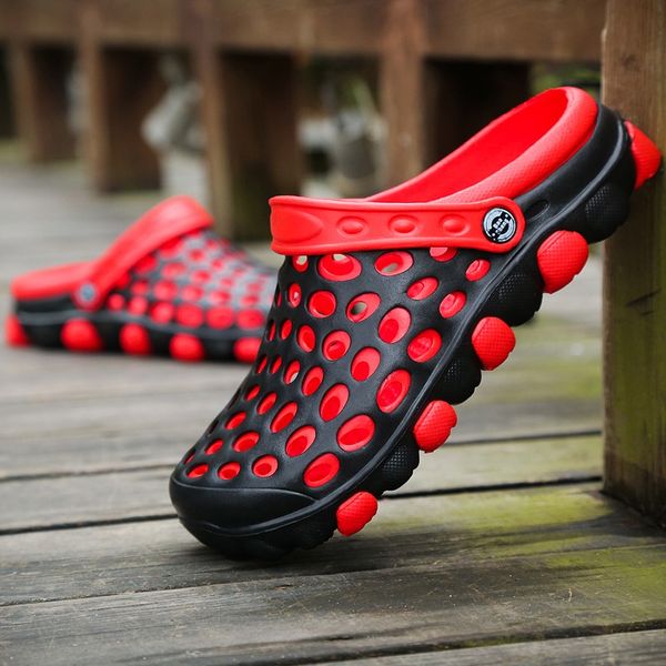 

original garden flip flops band quick drying water shoes men jelly sport summer beach aqua slipper outdoor sandals slip on shoes