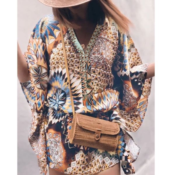 

wepbel женские платья мини половина рукава одежды платье эластичный пояс цветочные цветочный печати сыпучие new fashion casual, White;black