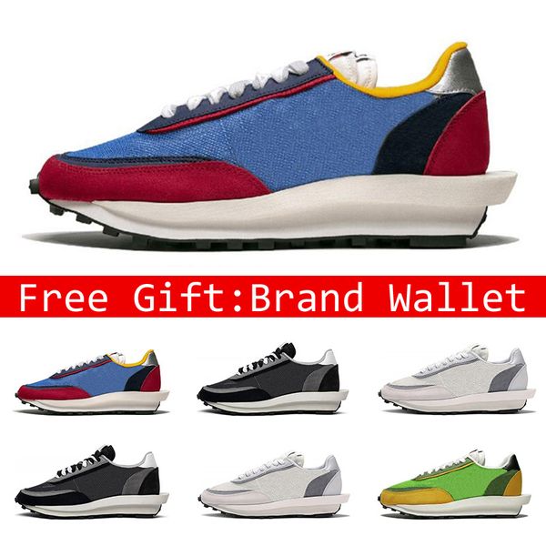 

2019 sacai ldv waffle running shoes for men women black white grey pine green gusto varsity blue mens trainers fashion sports sneakers