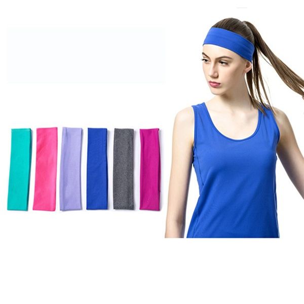 

2 inch solid katoen hoofdband sport softbal zweetband haar band bandage op hoofd tulband bandana elastische le258, Slivery;white