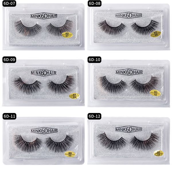

Handaiyan 6D Ресницы Природные Толстые Curly Long Eye Lashes Wispy Макияж Удлинитель красоты Инстр