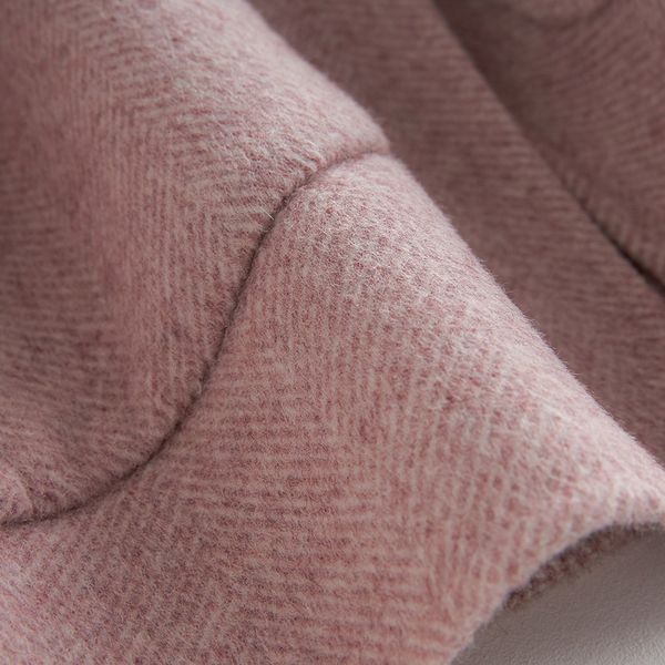 

coat wool 2020 female spring-fall alpaca jacket pink coat korean oversized coats and jackets women b18y05429-z kj2391 s s, Black